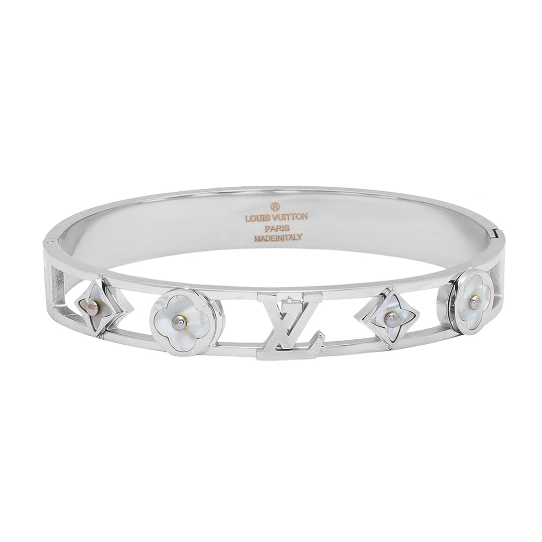 18K Louis Vuitton Crystal Studded Bracelet