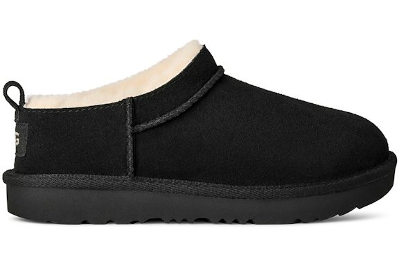 UGG Classic Micro Slipper Black (Kids)
