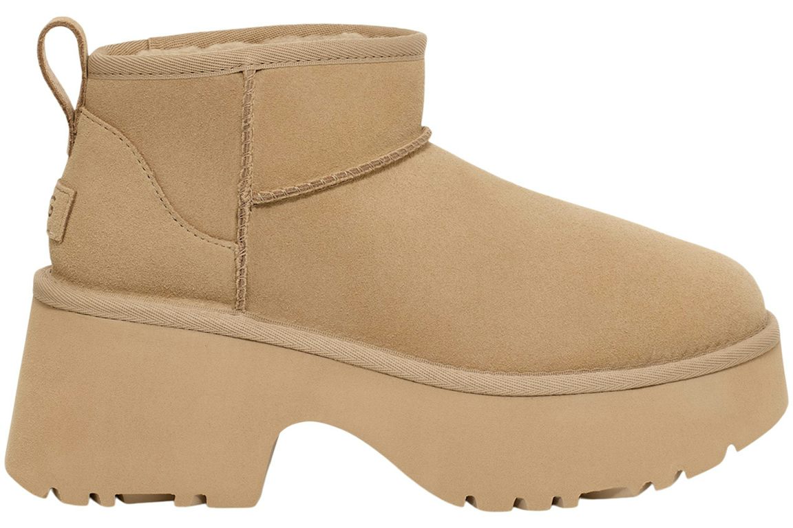 UGG Classic Ultra Mini New Heights Boot Mustard Seed (Women's)
