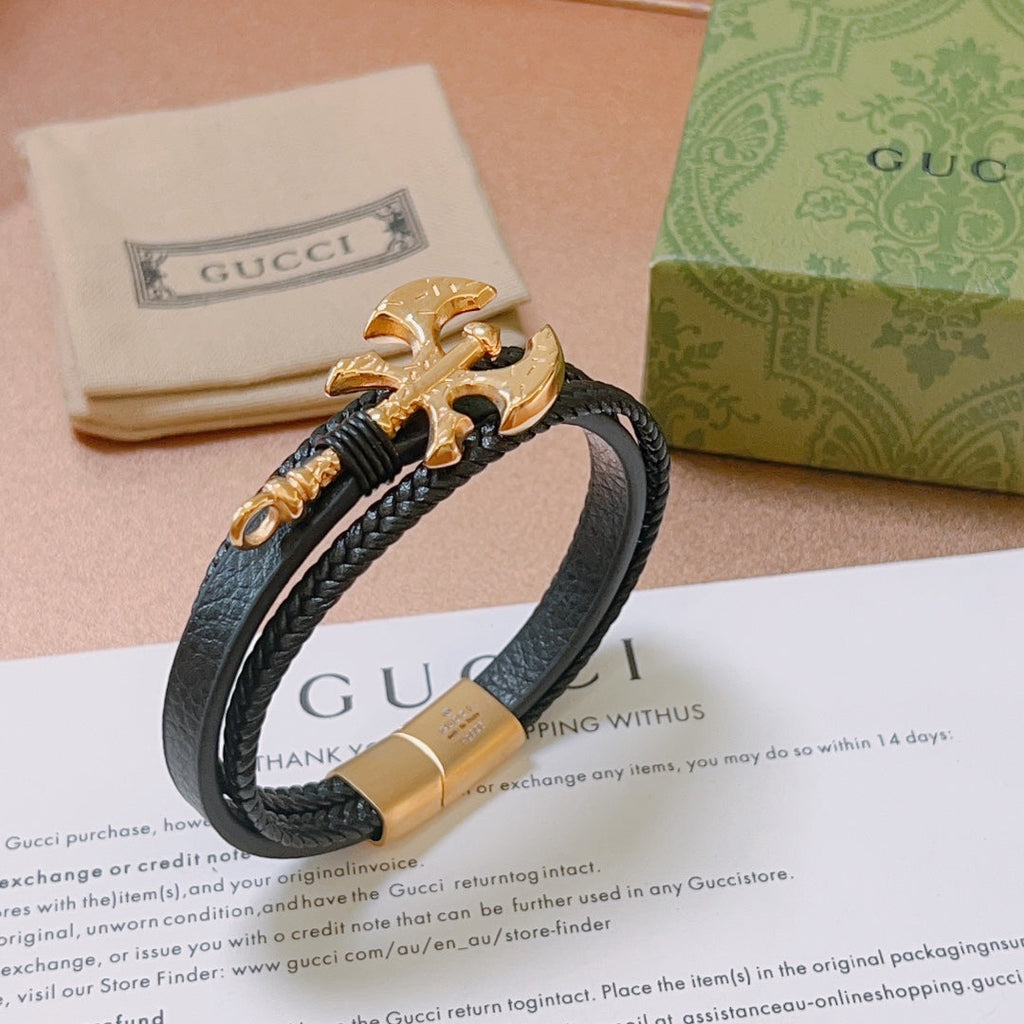 18K Double Gucci Anger Forrest Bracelet
