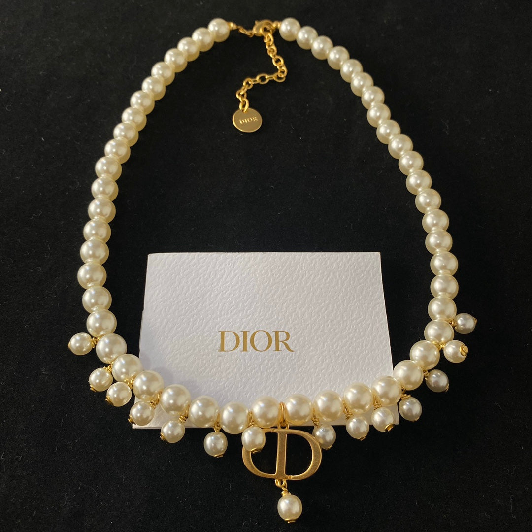 18K Dior Pearls Necklace
