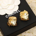 18K  Chanel Vintage Earrings