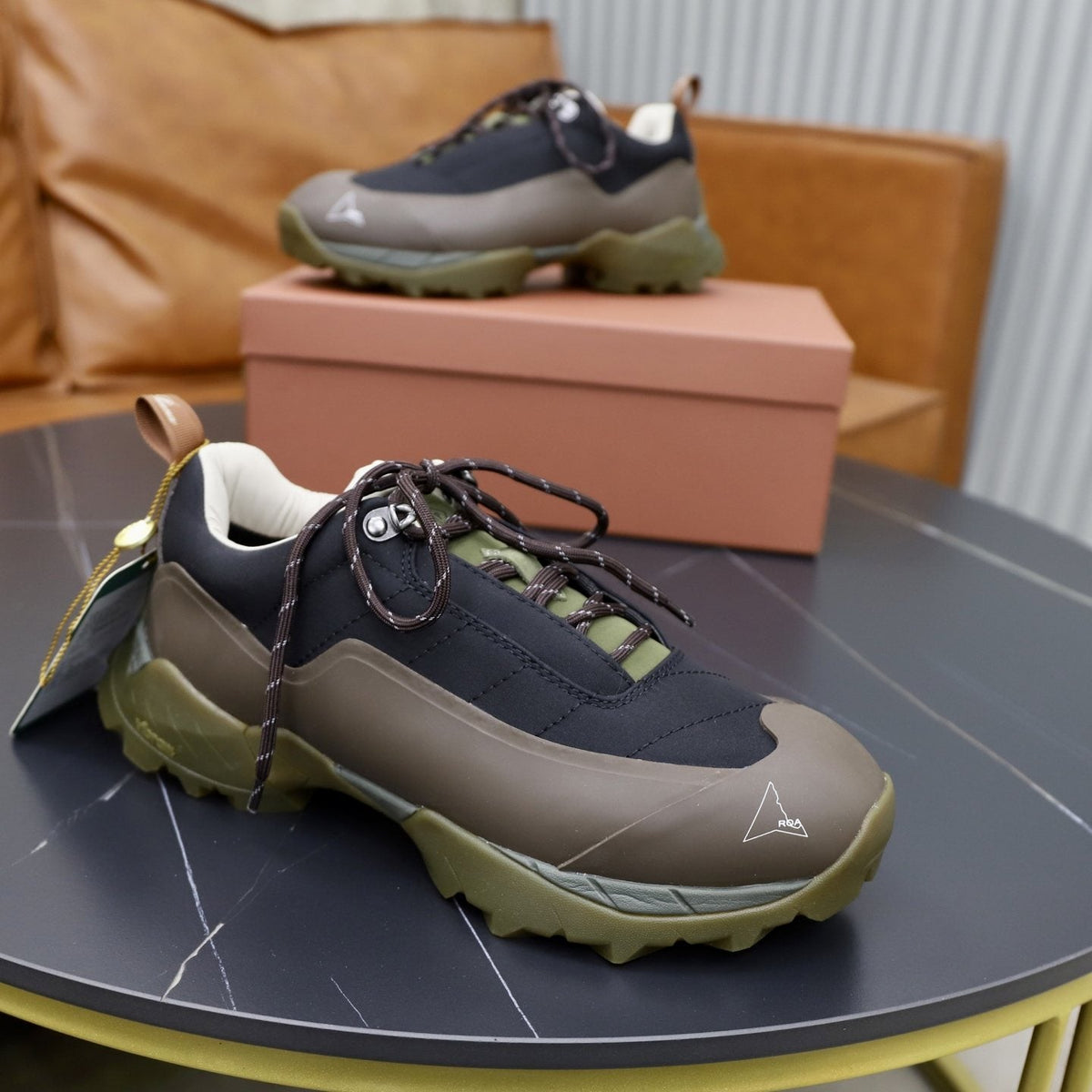 Loro Piana Week End Walk Panel Sneakers — side