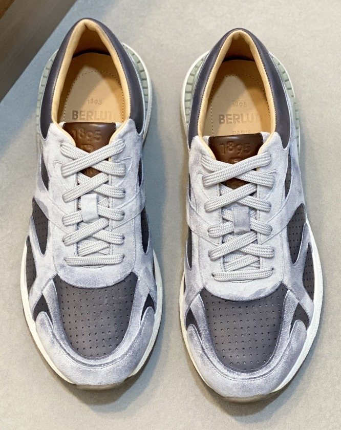 Berluti Sport Track Low-Top Sneakers — hero