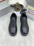 Prada Paneled Low-Top Sneakers — front