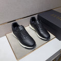 ZILLI Panel-Detail Lace-Up Sneakers — front